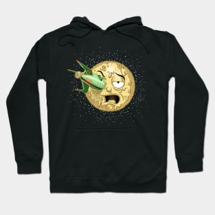 Crashed in the moon Hoodie